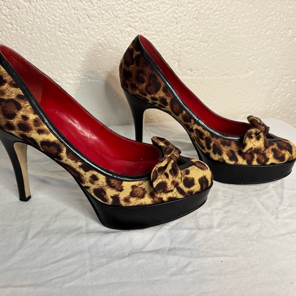 Guess leopard print heels - Picture 2 of 3